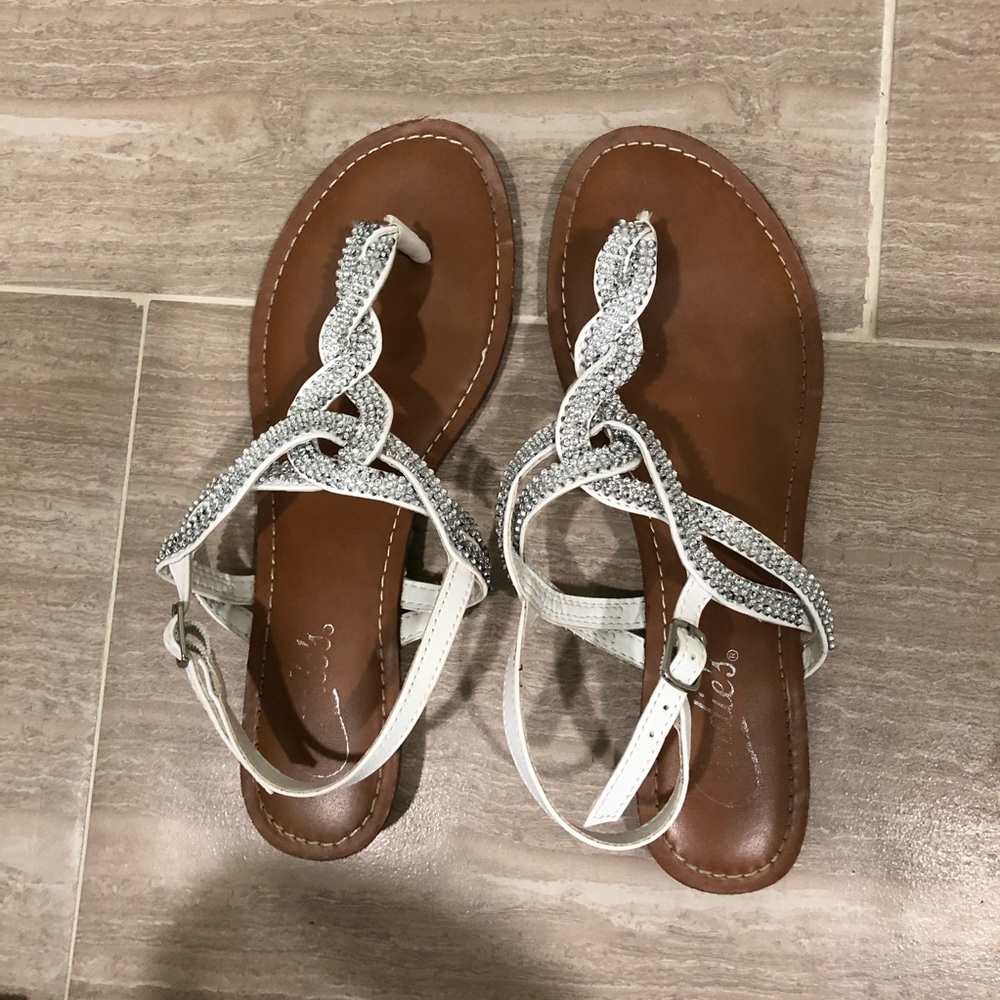 Silver Sandals